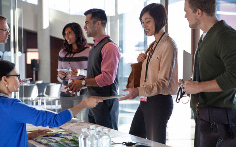 Bezoekersregistratie internationaal congres
