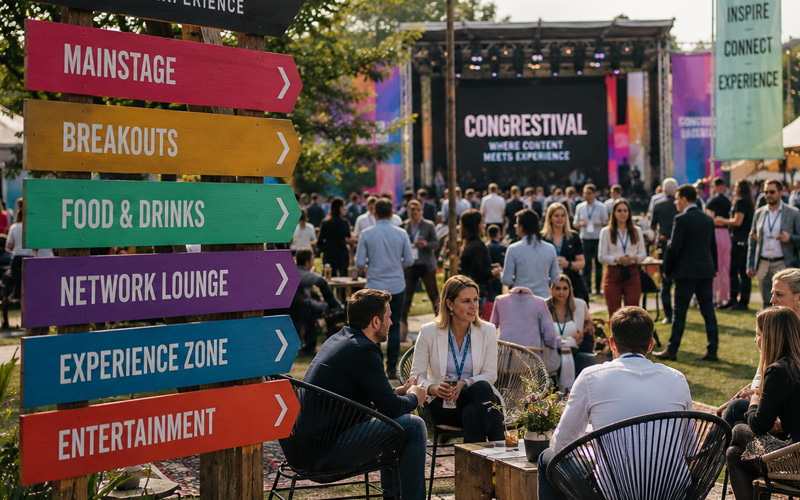 Congrestival als nieuw congres concept