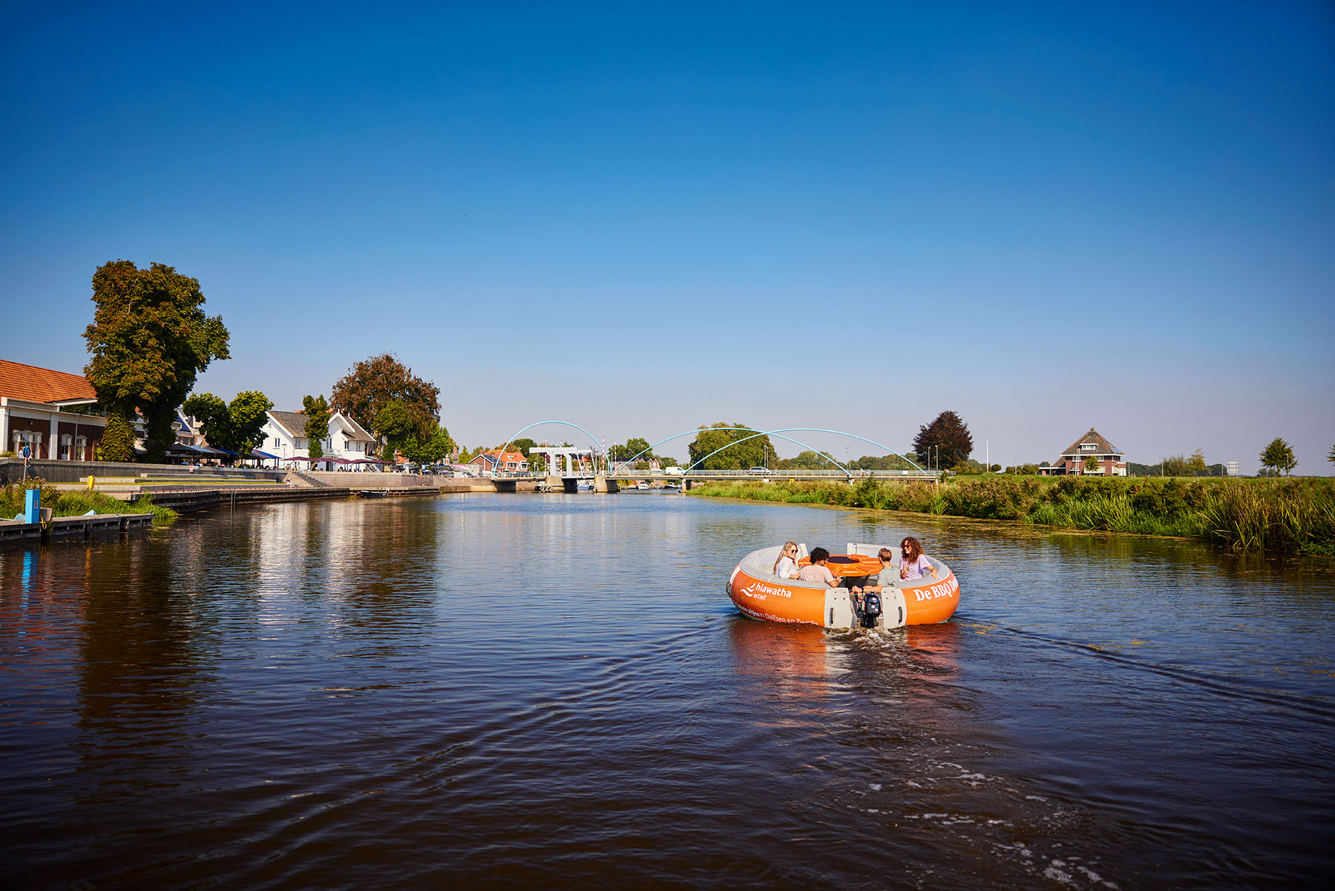 Congreslocatie aan het water - actief op het water